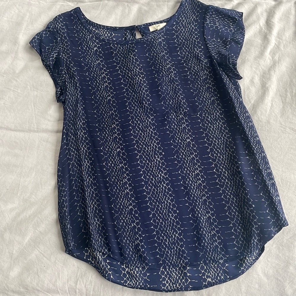 Silk Joie top